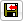 A floppy disk with a red arrow pointing left on it.