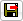 A floppy disk with a red arrow pointing right on it.