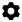 A gear symbol.